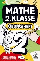 Cover for TORRO Kids Publishing · Mathe 2. Klasse Übungsheft: Richtig rechnen Mathematik 2 Arbeitsheft mit Zahlen bis 100, 1x1 Einmaleins und Bonus PDF Download (Paperback Book) (2021)