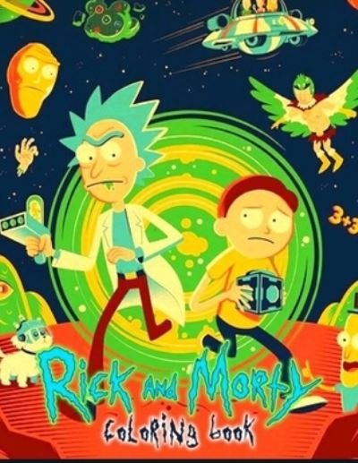 Cover for Ftima Coloring · Rick and Morty Coloring Book (Taschenbuch) (2021)