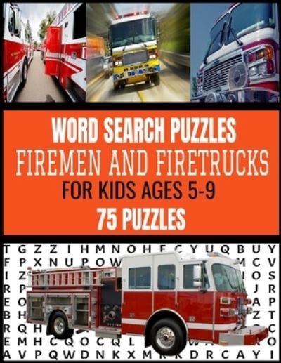 Cover for Nz Lee Press · Word Search Puzzles Firemen and Firetrucks (Taschenbuch) (2020)