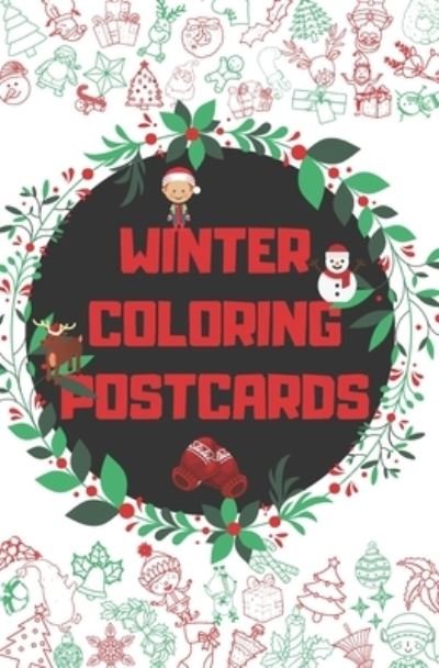 Cover for Madison White · Winter Coloring Postcards (Pocketbok) (2020)