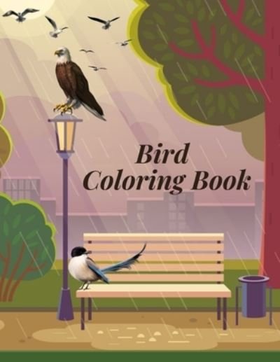 Cover for DXL Print · Birds Coloring Book (Taschenbuch) (2021)