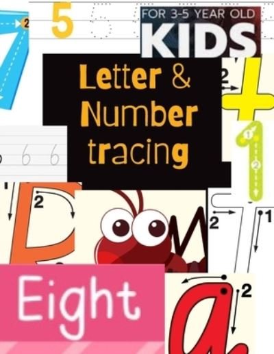 Cover for Azi Chah Azhir · Letter &amp; Number Tracing (Pocketbok) (2021)