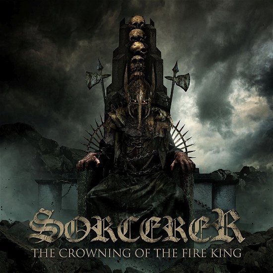 Cover for Sorcerer  · Rowning Of The Fire King (LP) (2017)