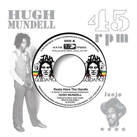 Cover for Mudell, Hugh &amp; Roots Radics · Rasta Have The Handle / Dangerous Match (7&quot;) (2020)