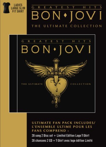 Cover for Bon Jovi · Greatest Hits: the Ultimate Collection (Ultimate Fan Pack - Adult Large Shirt) (CD) (2010)