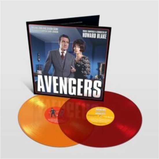 Cover for Howard Blake · The Avengers 1968-1969 - Original Soundtrack (Red / Orange Vinyl) (LP) (2023)