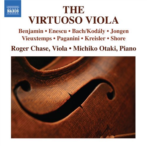 Cover for Benjamin / Enescu / Bach / Chase / Otaki · Virtuoso Viola (CD) (2010)