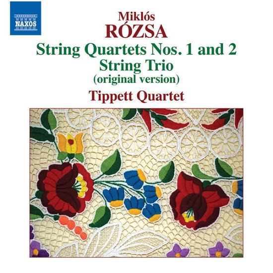 Rozsastring Qtets Nos 12 - Tippett Quartet - Music - NAXOS - 0747313290376 - September 30, 2013