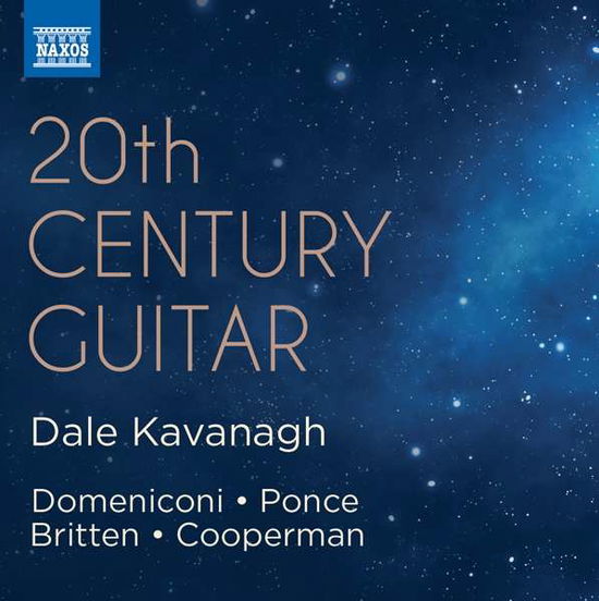 20th Century Guitar - Britten / Kavanagh - Musikk - NAXOS - 0747313344376 - 11. januar 2019