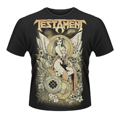 Cover for Testament · Maiden (T-shirt) [size S] (2014)