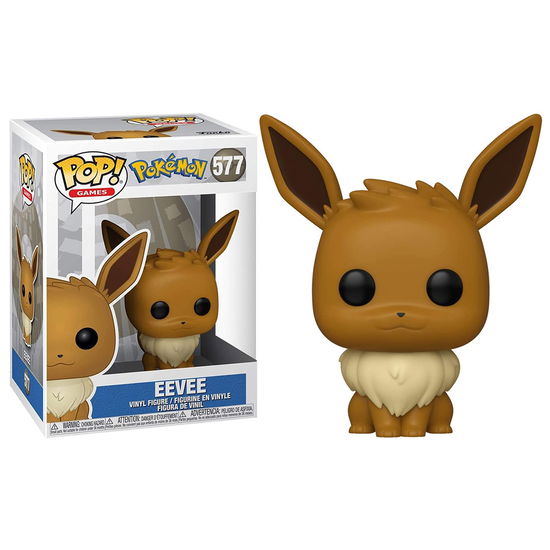 Cover for Funko · Pop Games Pokemon Eevee Emea (Paperback Bog) (2022)