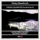 Cover for Dmitri Shostakovich · String Quartets Nos. 14 &amp; 15 (CD) (2005)