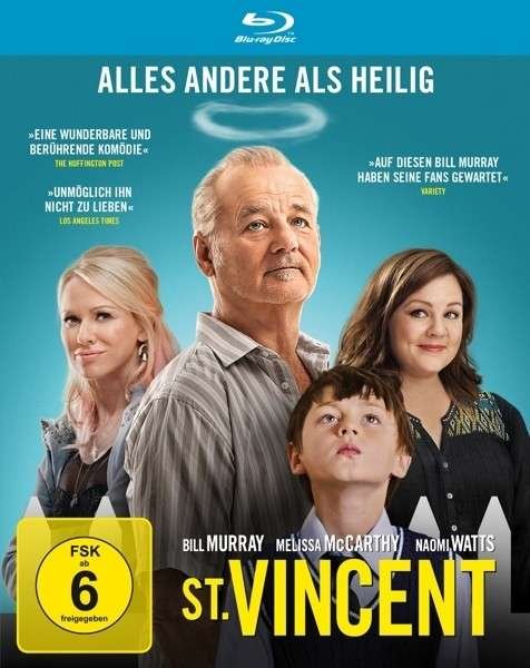 Cover for Murray,bill / Mccarthy,melissa / Watts,naomi/+ · St.vincent (Blu-ray) (2015)