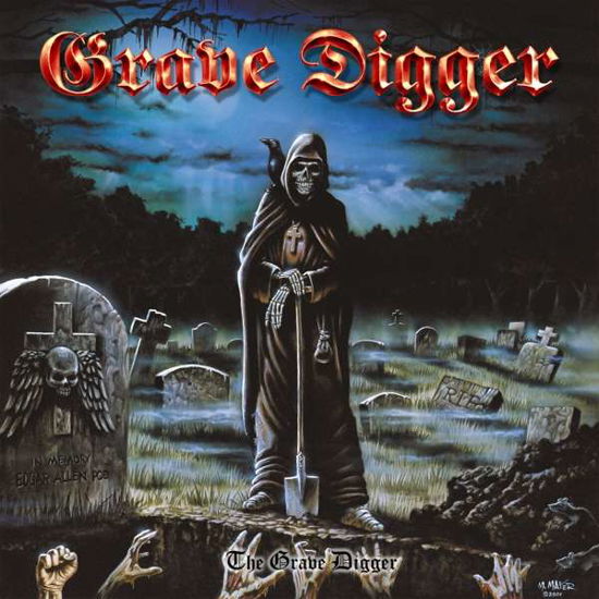 Cover for Grave Digger · The Grave Digger (Green Blue Marbled) (LP) [Coloured edition] (2021)