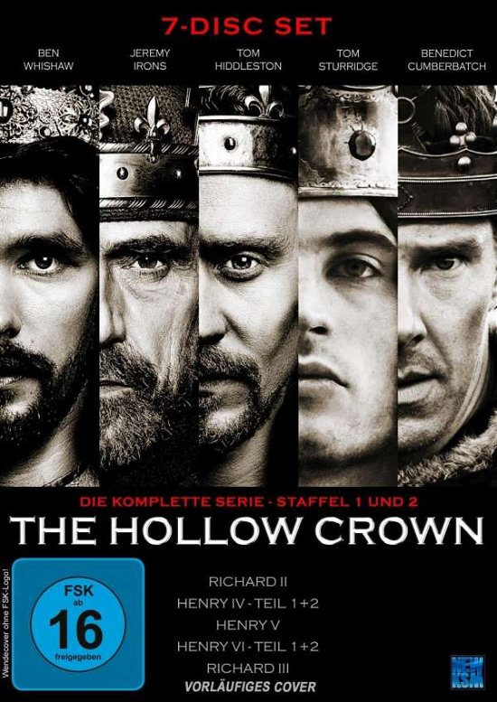 Cover for N/a · The Hollow Crown - Gesamtedition Staffel 1+2 (DVD-Single) (2019)