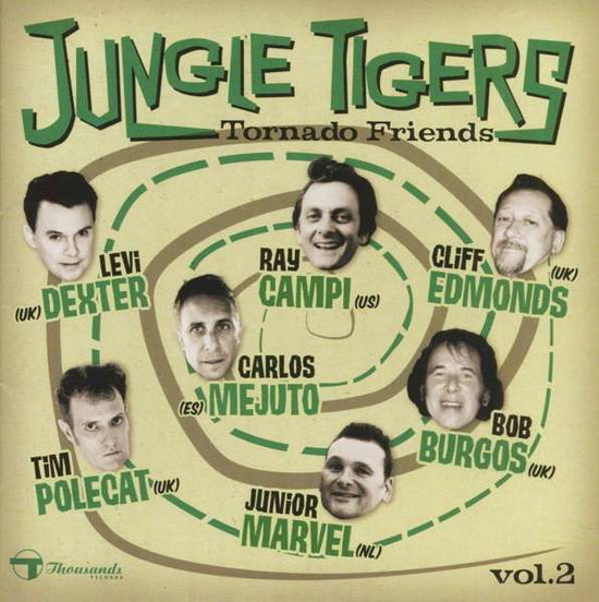 Tornado Friends Vol.2 - Jungle Tigers - Musiikki - DISK UNION CO. - 4580373820376 - lauantai 12. toukokuuta 2018