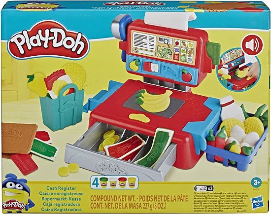 Kassa Play-Doh: 227 gram (E6890) - Kassa Play - Koopwaar - Hasbro - 5010993696376 - 1 augustus 2020