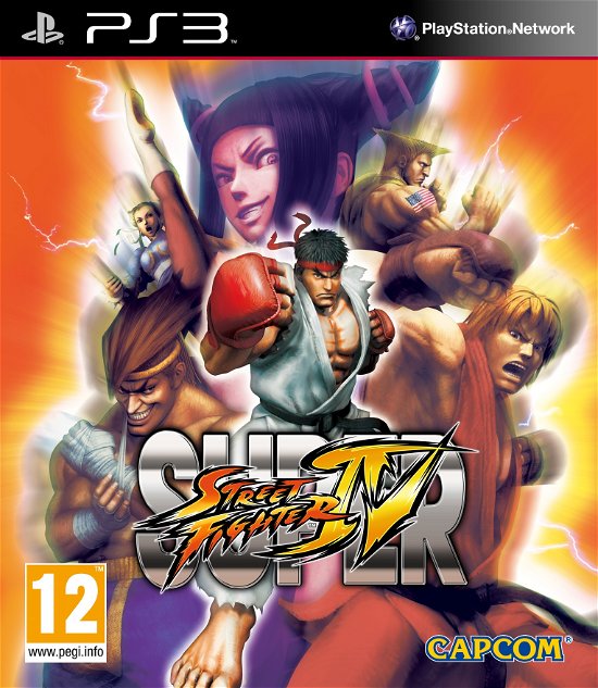 Cover for Spil-playstation 3 · Super Street Fighter 4 (PS3) (2010)