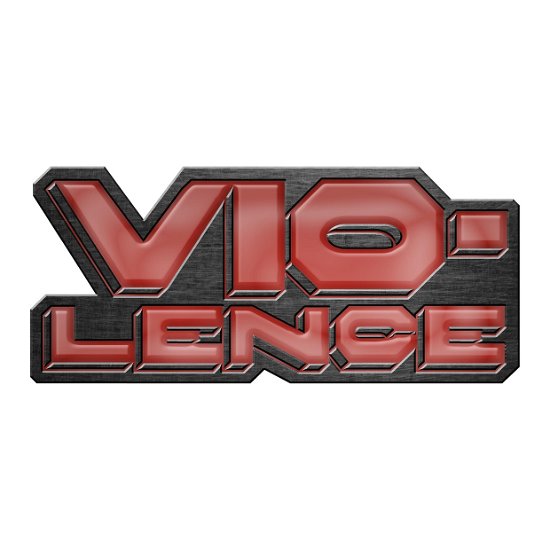Cover for Vio-Lence · Vio-Lence Pin Badge: Logo (Enamel In-Fill) (Anstecker) [Metallic edition] (2019)