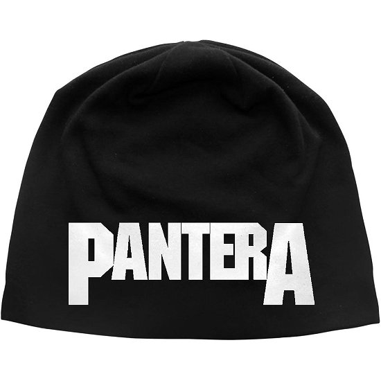 Pantera Unisex Beanie Hat: Logo - Pantera - Produtos -  - 5056170620376 - 