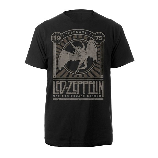 Cover for Led Zeppelin · Madison Square Garden 1975 (CLOTHES) [size S] [Black edition] (2018)