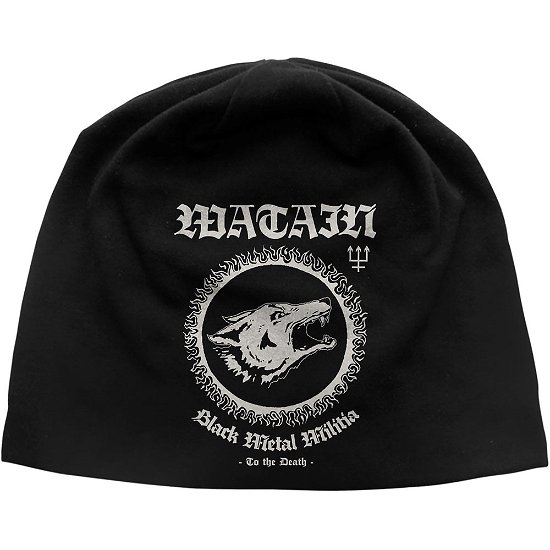 Cover for Watain · Watain Unisex Beanie Hat: Black Metal Militia (Bekleidung) [Black - Unisex edition]