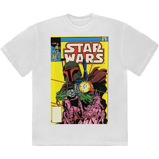 Cover for Star Wars · Star Wars Unisex T-Shirt: Boba Fett Comic Cover (T-shirt) [size S]