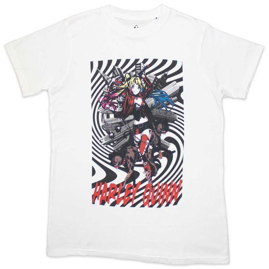 DC Comics Unisex T-Shirt: Harley Quinn Spiral - DC Comics - Merchandise -  - 5056737243376 - 