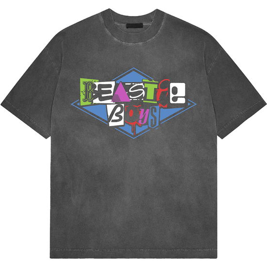 Beastie Boys - The · The Beastie Boys Unisex Stone Wash T-Shirt: Multicolour Logo (T-shirt) [size S] (2024)