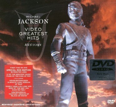 Cover for Michael Jackson · Michael Jackson - History : Video Greatest Hits (DVD) [Digipak] (2003)