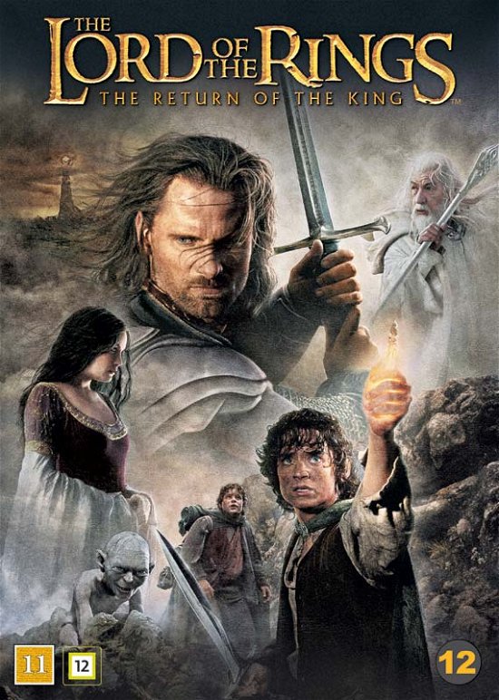 Cover for Lord of the Rings 3 · The Return of the King - Theatrical Cut (DVD) (2019)