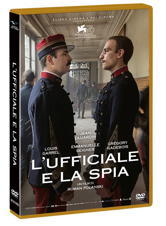 Ufficiale E La Spia (L') - Jean Dujardin,louis Garrel,emmanuelle Seigner - Elokuva - RAI CINEMA - 8032807080376 - torstai 12. maaliskuuta 2020