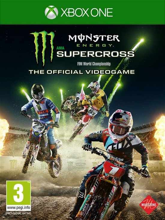 Monster Energy Supercross -  - Spiel -  - 8059617107376 - 13. Februar 2018