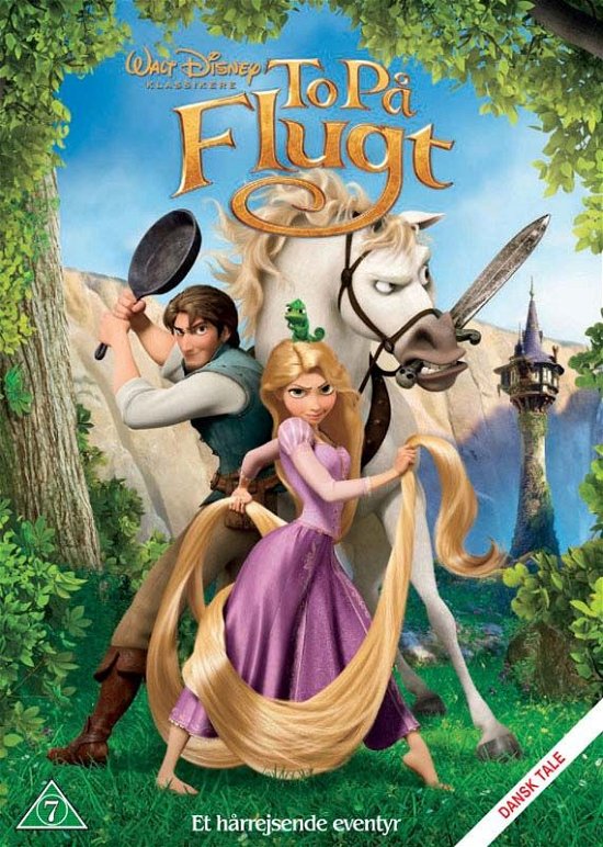 Cover for Disney · To På Flugt (Tangled) (DVD) (2011)