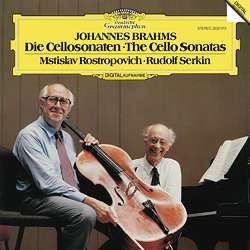 Cover for Brahms · The Cello Sonatas (LP)