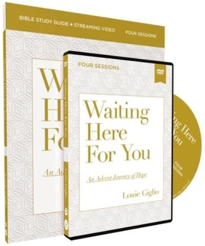 Cover for Louie Giglio · Waiting Here for You Study Guide with DVD: An Advent Journey of Hope (Taschenbuch) (2023)