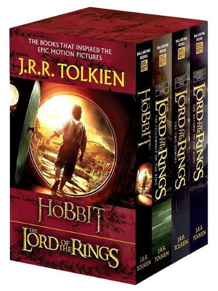Tolkien 4-book Boxed Set (Mti) - J.r.r. Tolkien - Bøger - Del Rey - 9780345538376 - 25. september 2012