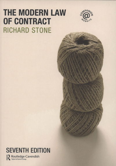 Cover for Richard Stone · The Modern Law of Contract: Seventh Edition (Gebundenes Buch) (2007)