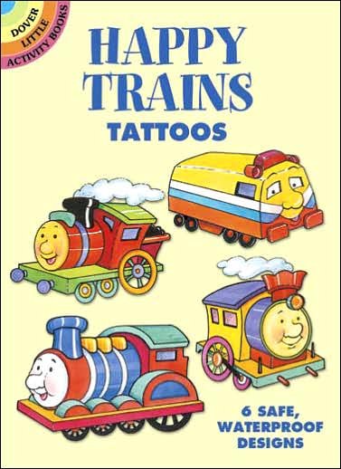 Cover for Cathy Beylon · Happy Trains Tattoos - Dover Tattoos (Taschenbuch) (2005)