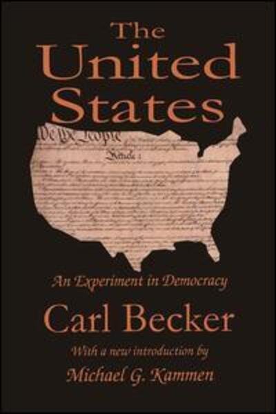 Cover for Carl Becker · The United States: An Experiment in Democracy (Paperback Book) [New edition] (2000)