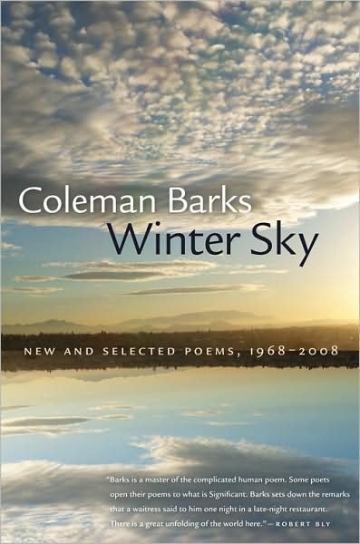 Cover for Coleman Barks · Winter Sky: New and Selected Poems, 1968-2008 - Brown Thrasher Books (Hardcover bog) (2008)