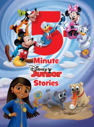 Cover for Disney Books · 5-Minute Disney Junior Stories (Innbunden bok) (2020)