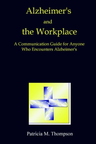 Cover for Patricia Thompson · Alzheimer's and the Workplace (Pocketbok) (2005)