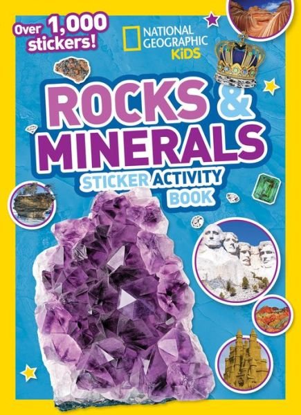 Cover for National Geographic Kids · Rocks and Minerals Sticker Activity Book: Over 1,000 Stickers! (Paperback Book) (2020)