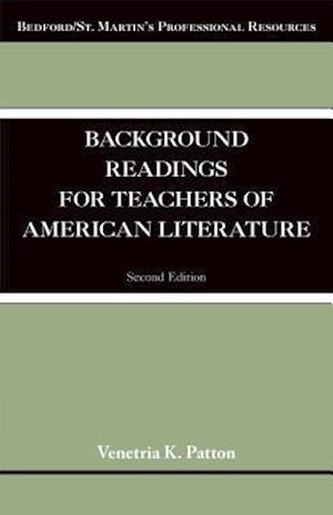 Background Readings for Teachers of Amer - Patton - Other - SPRINGER NATURE - 9781457676376 - May 30, 2014