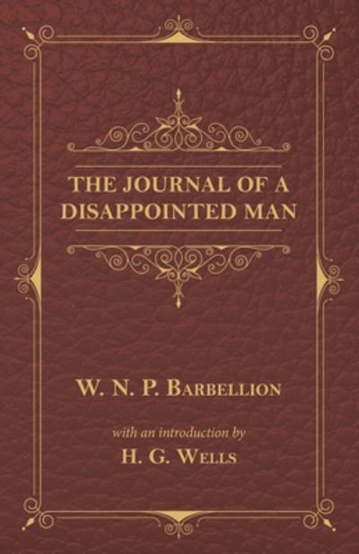 Cover for W N P Barbellion · The Journal of a Disappointed Man (Paperback Book) (2016)