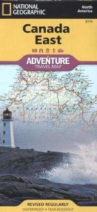 Canada East: Travel Maps International Adventure Map - National Geographic - Bøker - National Geographic Maps - 9781566956376 - 2022