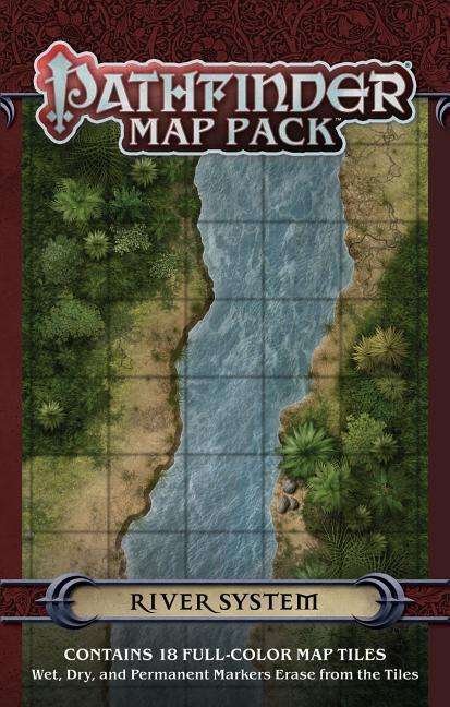 Pathfinder Map Pack: River System - Jason A. Engle - Brädspel - Paizo Publishing, LLC - 9781601257376 - 12 maj 2015