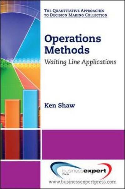 Cover for Ken Shaw · Operations Methods (Paperback Book) (2012)
