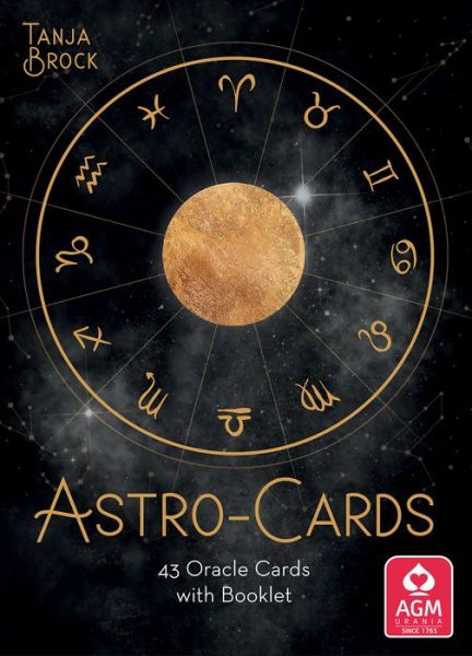 Cover for Tanja Brock · Astro-Cards Oracle Deck: 43 Oracle Cards With Booklet (Flashcards) (2023)